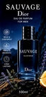 Dior Sauvage Eau de Parfum EDP 100ml (3.4oz) for Men | Genuine | Brand New & Sealed