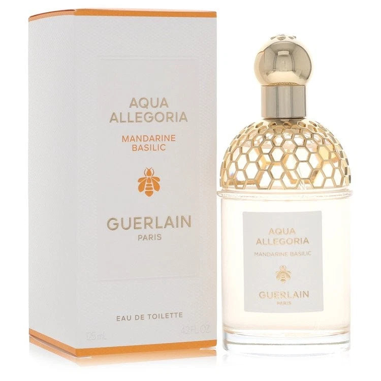 Guerlain Aqua Allegoria Mandarine Basilic Eau De Toilette 125ml / 4.2oz For Women | Luxury Citrus Fragrance