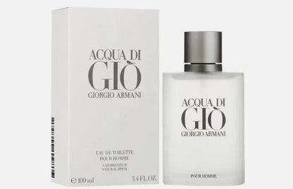 Giorgio Armani Acqua Di Gio Eau De Toilette EDT Spray 100ml For Men | Brand New & Sealed Luxury Fragrance