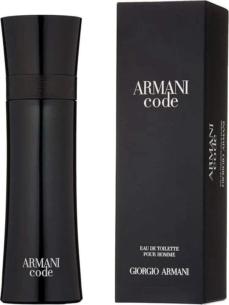 Giorgio Armani Code Eau De Toilette EDT Spray 125ml For Men | Luxury Designer Fragrance In Hand
