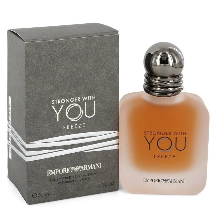 Armani Stronger With You Freeze Eau De Toilette 100ml / 3.4oz For Men | Discontinued 100% Authentic