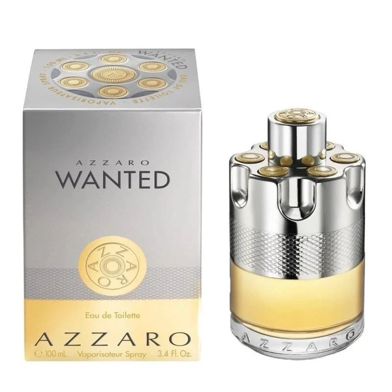Azzaro Wanted Eau De Toilette Spray 100ml For Men | Brand New & Sealed Luxury Fragrance