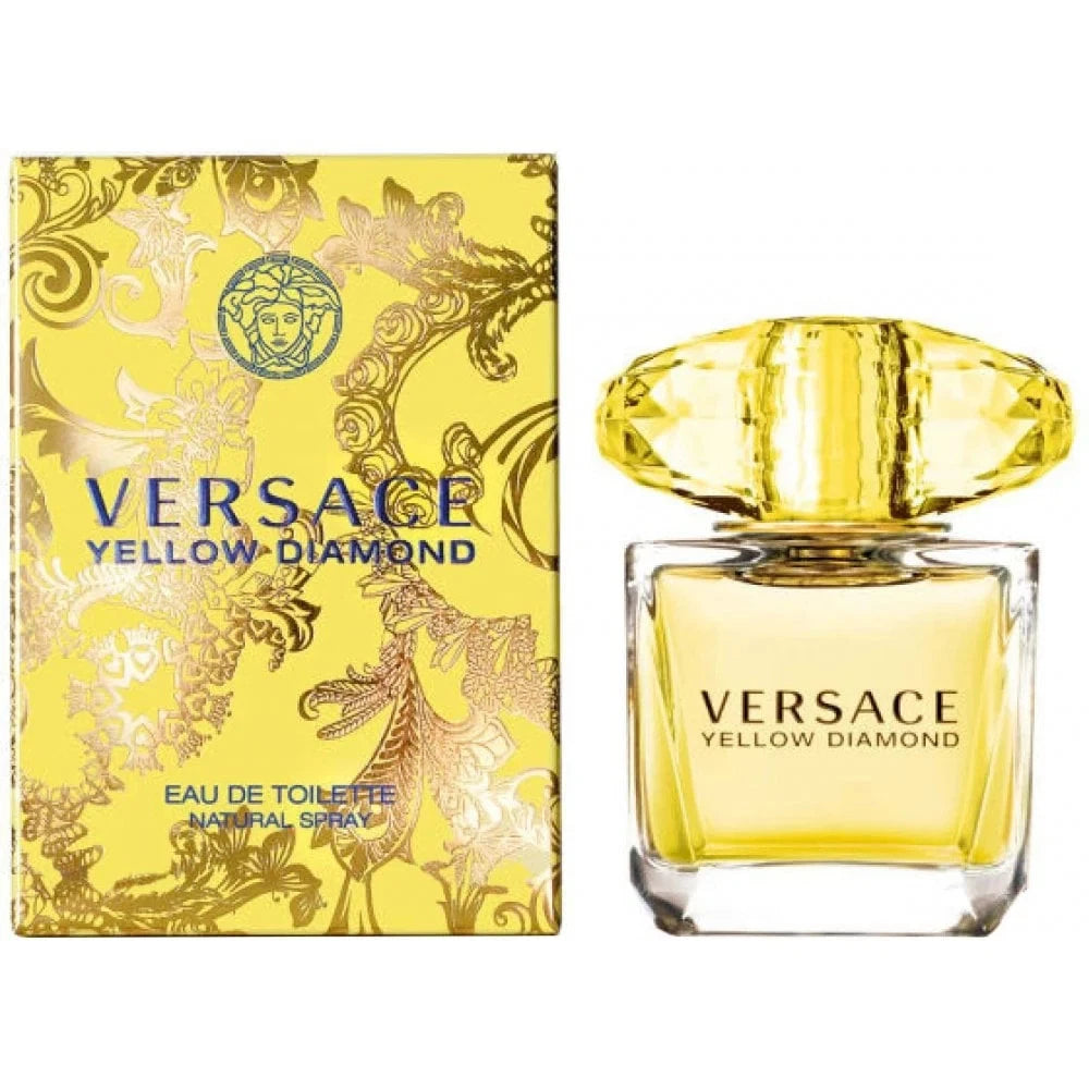 Versace Yellow Diamond Eau De Toilette Spray 90ml For Women | New & Sealed Luxury Fragrance UK